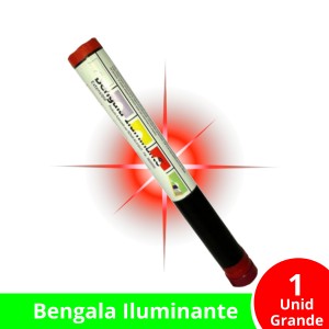 BENGALA ILUMINANTE GRANDE ROJA CGP